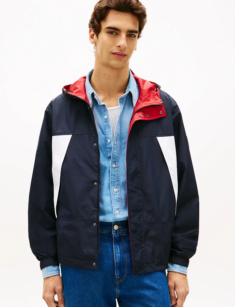 Tommy Hilfiger - REVERSIBLE COLOR BLOCK - vestes légères use default - desert sky - 0