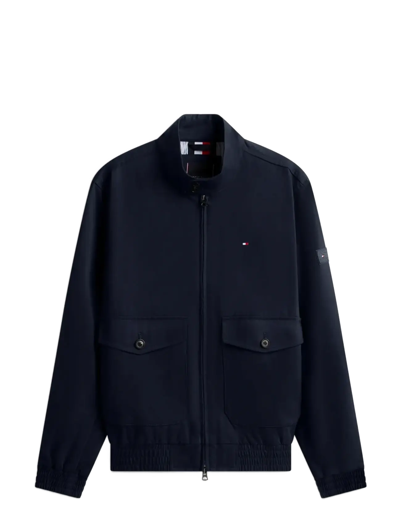 TOMMY HILFIGER Baumwolle Harrington Navy - XXL - Herren