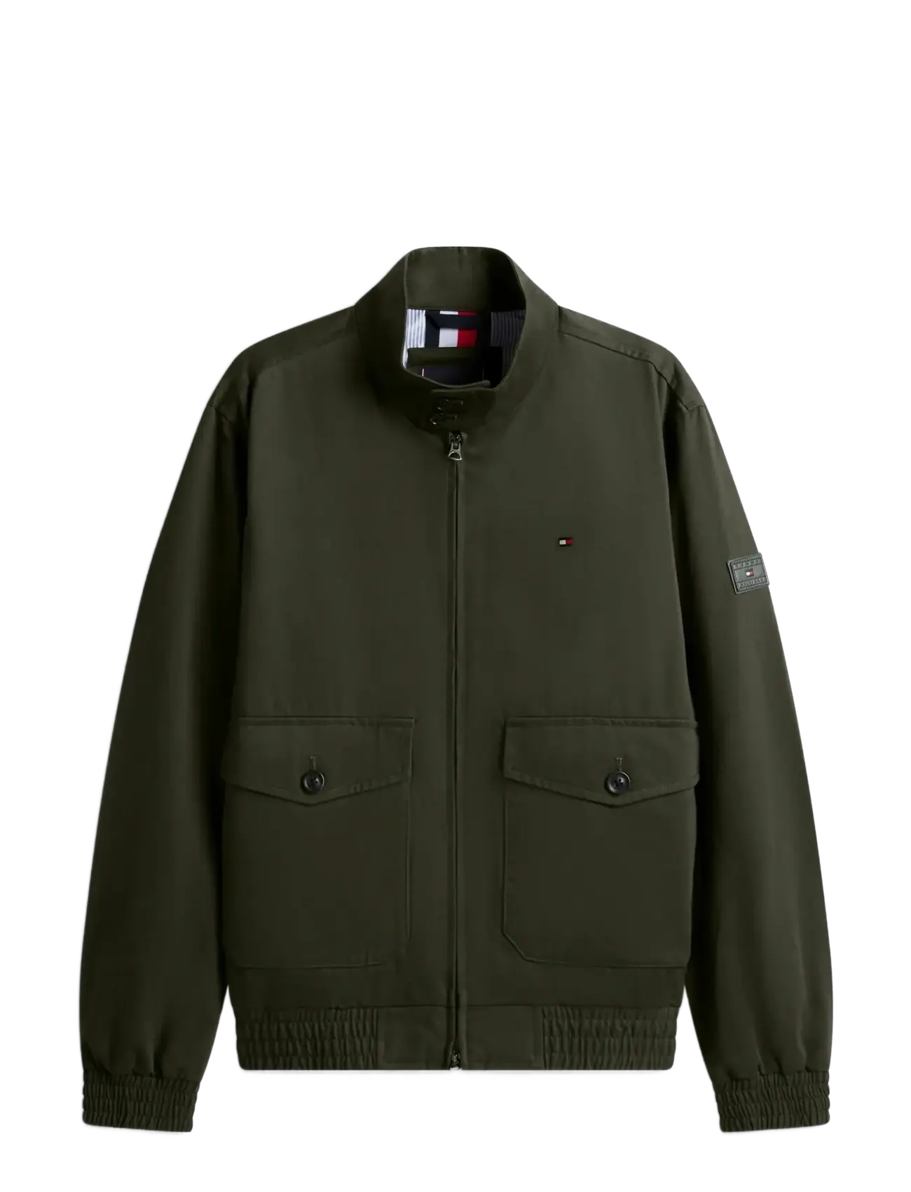 TOMMY HILFIGER Baumwolle Harrington Khaki - XXL - Herren