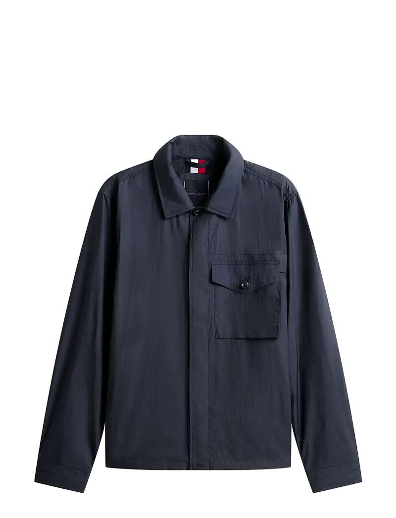 Tommy Hilfiger - EXTRA LW SHIRT JACKET - frühlingsjacken - desert sky - 1