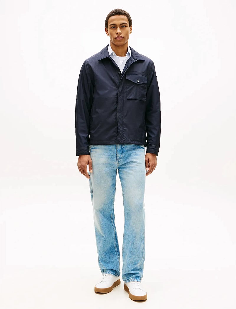 Tommy Hilfiger - EXTRA LW SHIRT JACKET - frühlingsjacken - desert sky - 3