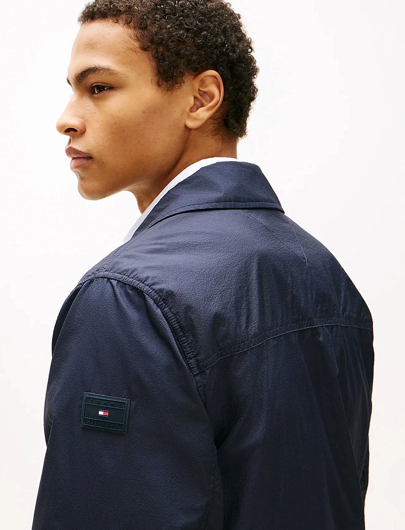 Tommy Hilfiger - EXTRA LW SHIRT JACKET - frühlingsjacken - desert sky - 4