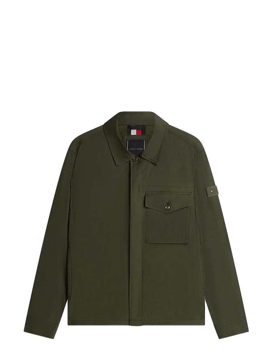 Tommy Hilfiger - EXTRA LW SHIRT JACKET - kevadjoped - eclipse green - 1