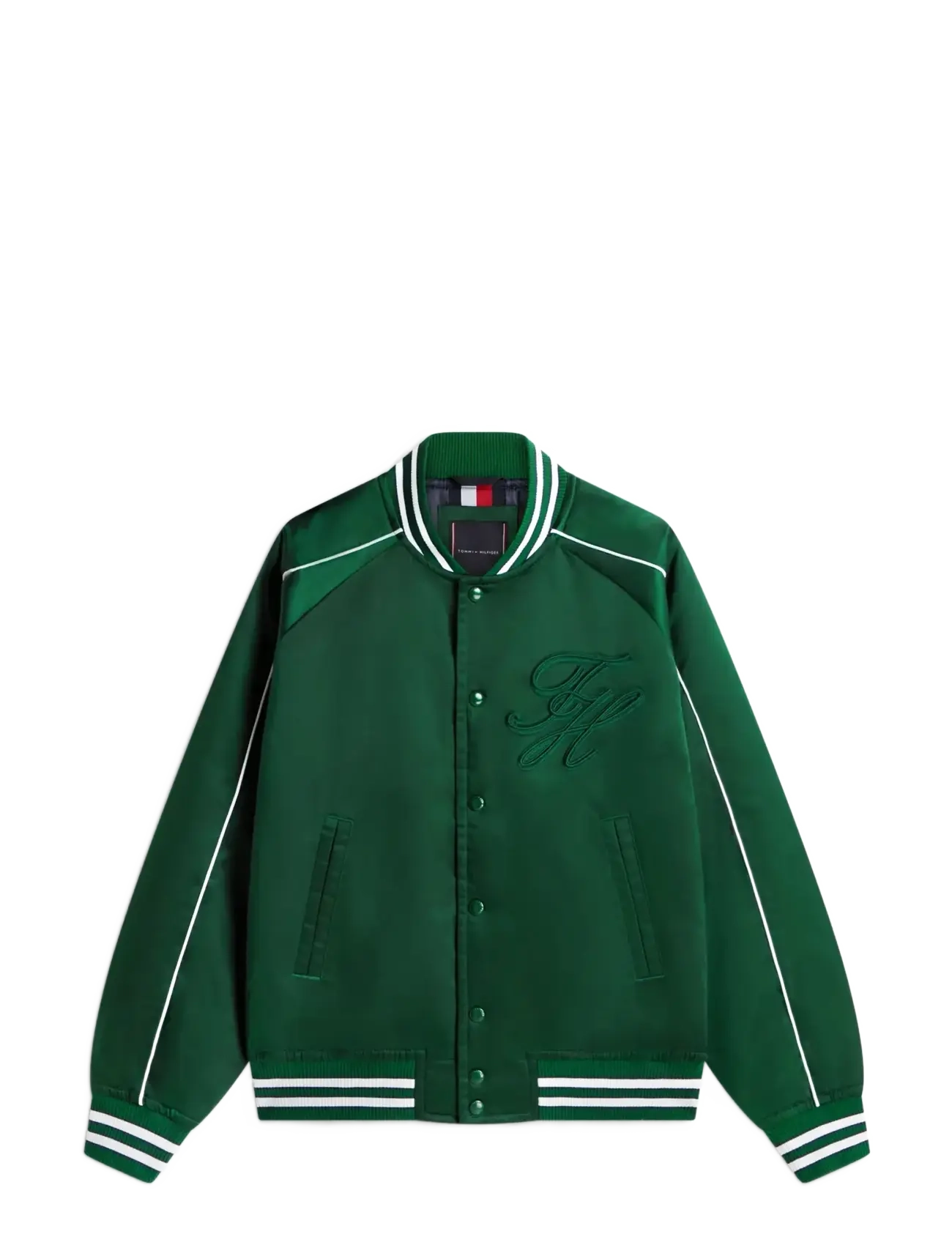 TOMMY HILFIGER Nylon Varsity Grün - L - Herren