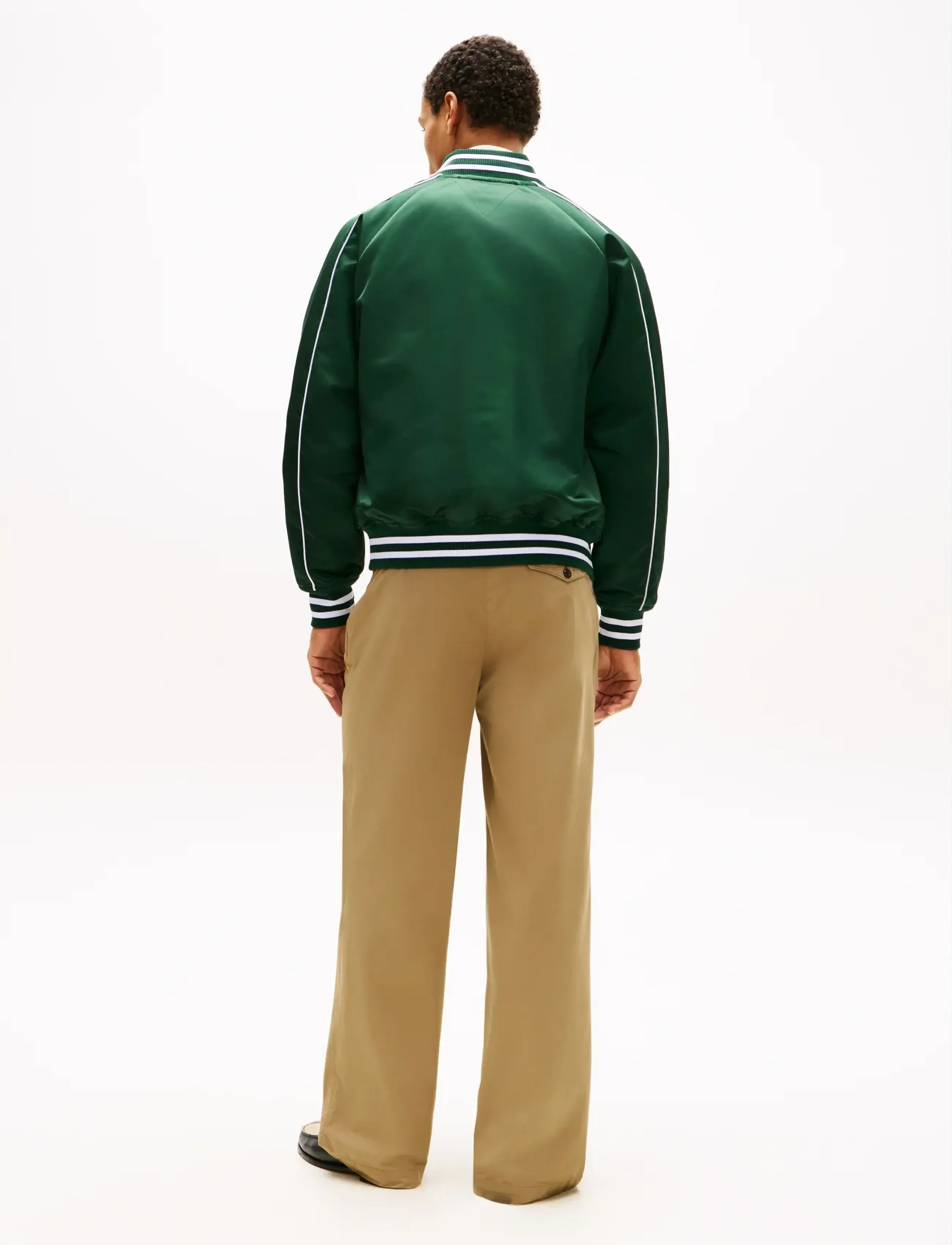Tommy Hilfiger - NYLON VARSITY - kolledžijakid - nocturnal green - 2