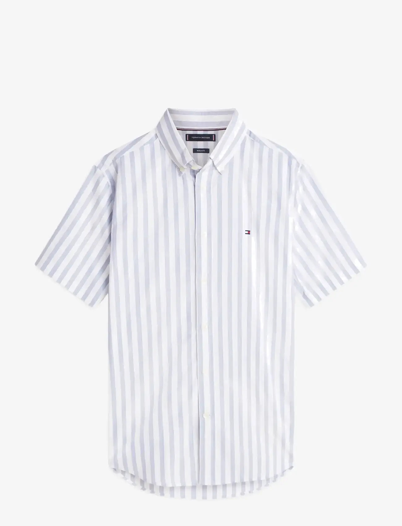 Tommy Hilfiger - STRUCTURE MULTI STP S/S - kortærmede skjorter - blue orbit stripe - 1