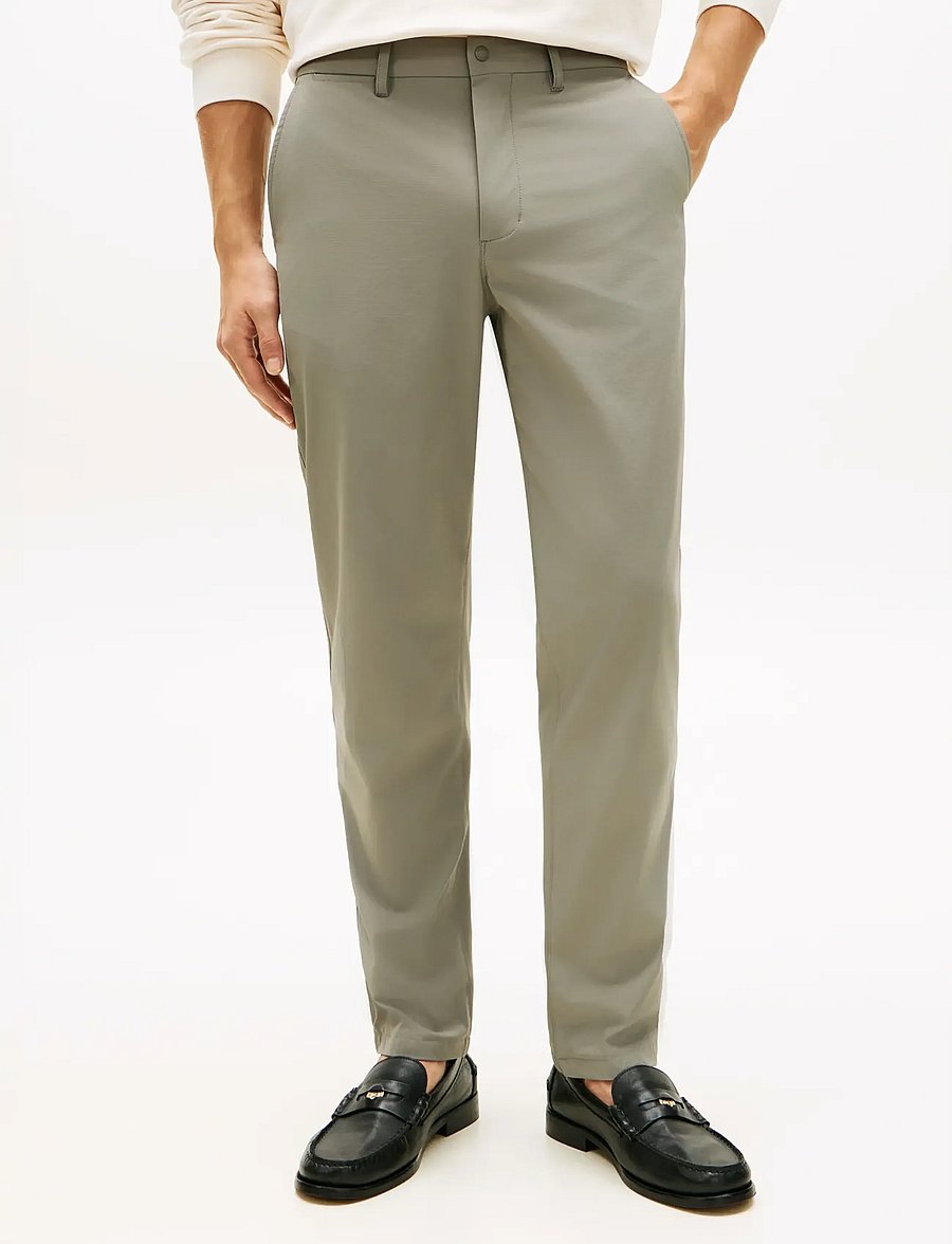 Tommy Hilfiger - COOL TOUCH TECH DENTON CHINO - hydrogen grey - 0