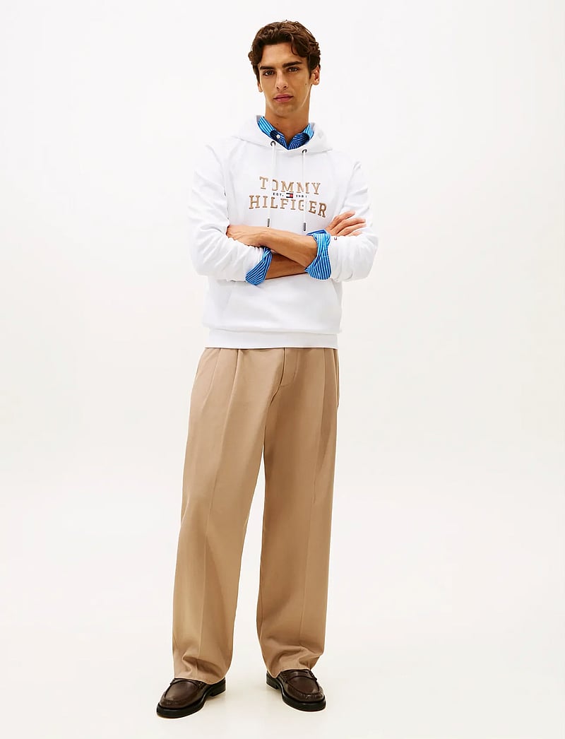 Tommy Hilfiger - ICON INTECHNO HOODY - shoppa efter tillfälle - white - 2