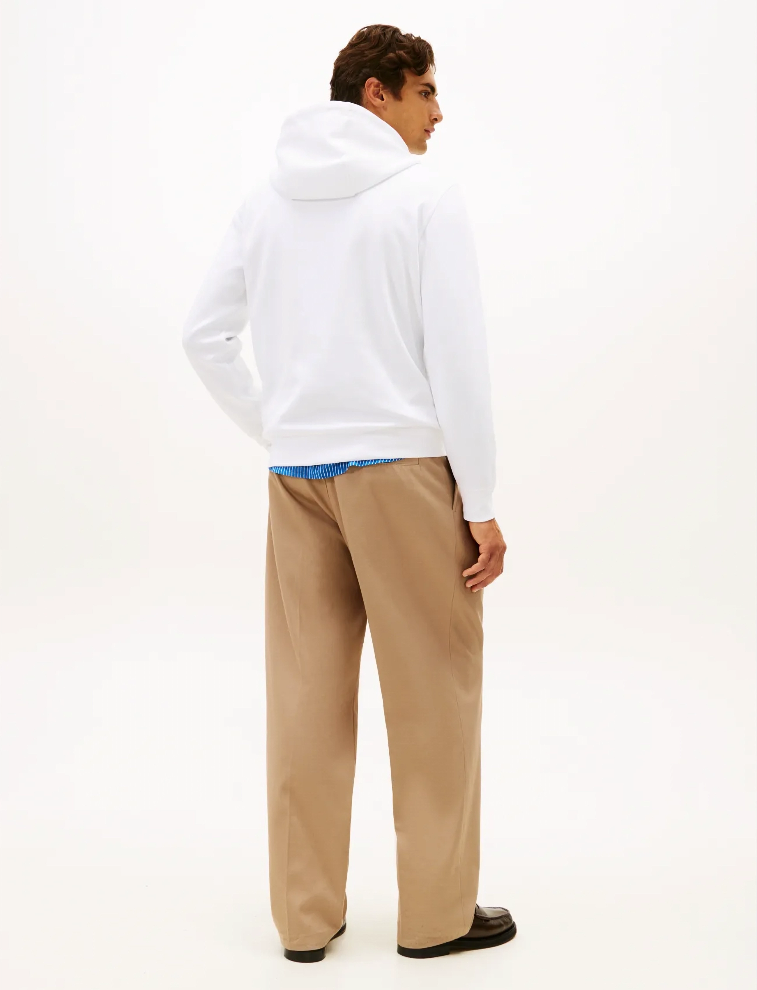 Tommy Hilfiger - ICON INTECHNO HOODY - hettupeysur - white - 3
