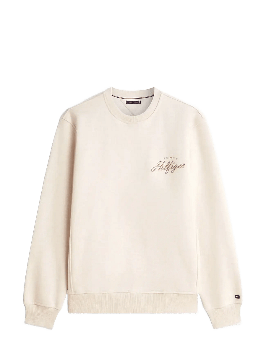 Tommy Hilfiger - MODERN ATHLEISURE REG SWEATSHIRT - sweatshirts - heathered oatmilk - 1