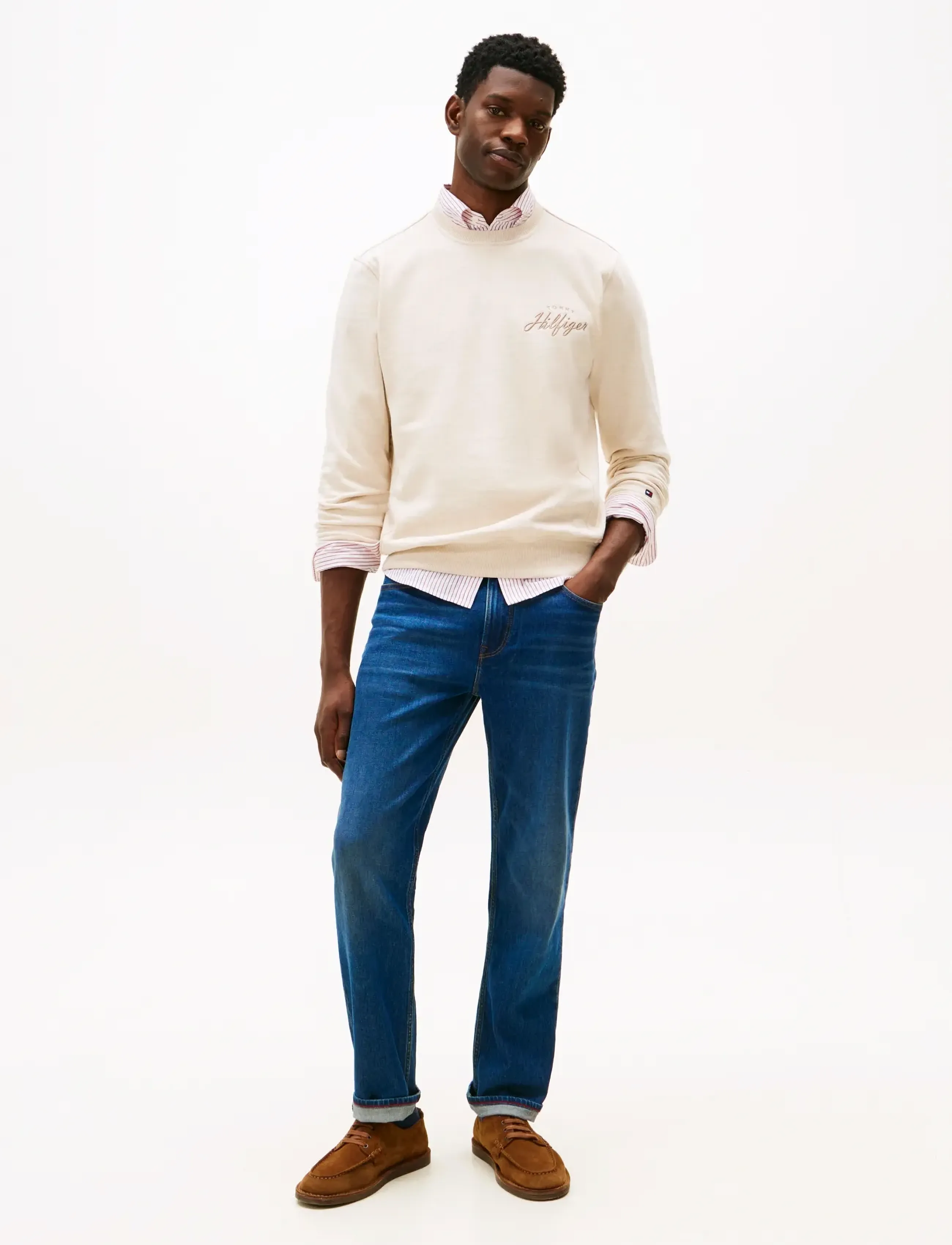 Tommy Hilfiger - MODERN ATHLEISURE REG SWEATSHIRT - osta olukorra järgi - heathered oatmilk - 2
