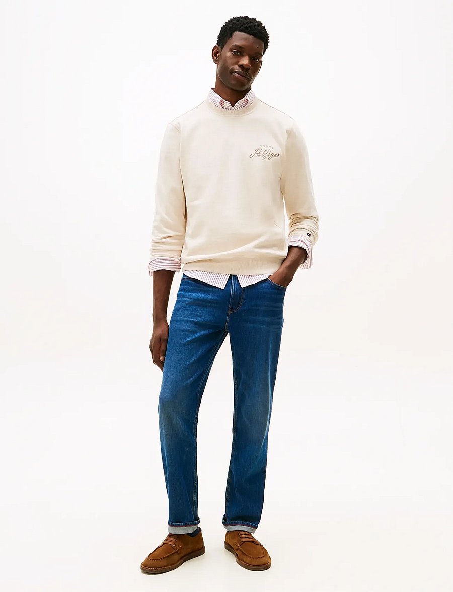 Tommy Hilfiger - MODERN ATHLEISURE REG SWEATSHIRT - nach anlass kaufen - heathered oatmilk - 2