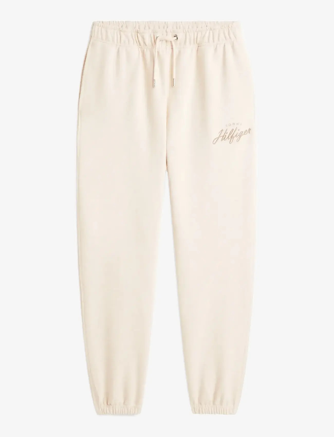 Tommy Hilfiger - MODERN ATH GRAPHIC SWEATPANTS - nach anlass kaufen - heathered oatmilk - 1