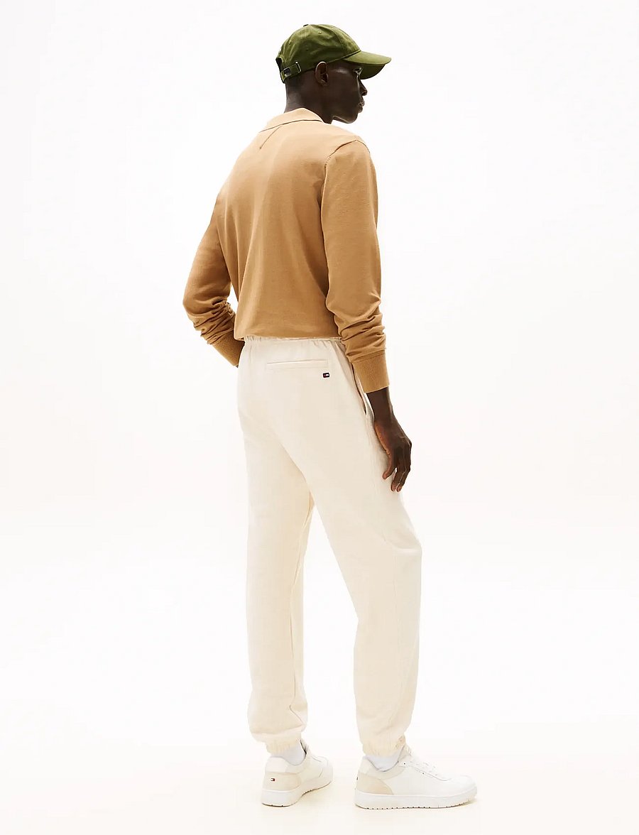 Tommy Hilfiger - MODERN ATH GRAPHIC SWEATPANTS - nach anlass kaufen - heathered oatmilk - 2