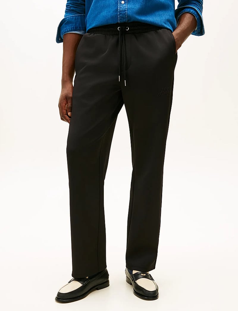 Tommy Hilfiger - MODERN ATH TRACKPANTS - casual - black - 0