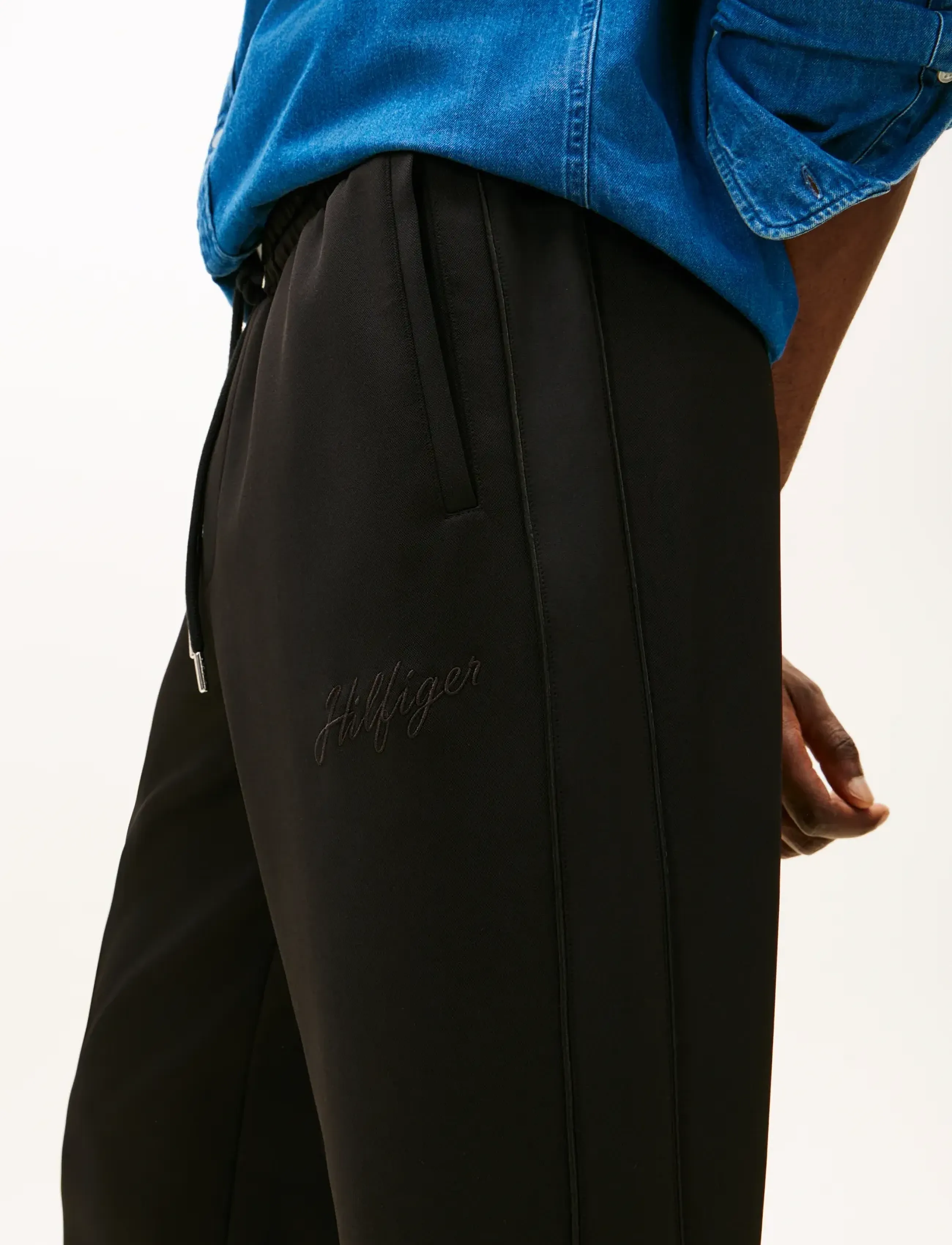 Tommy Hilfiger - MODERN ATH TRACKPANTS - casual - black - 4