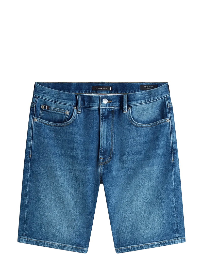 Tommy Hilfiger - DENTON SHORT COBALT BLUE - džinsa šorti - cobalt blue - 1