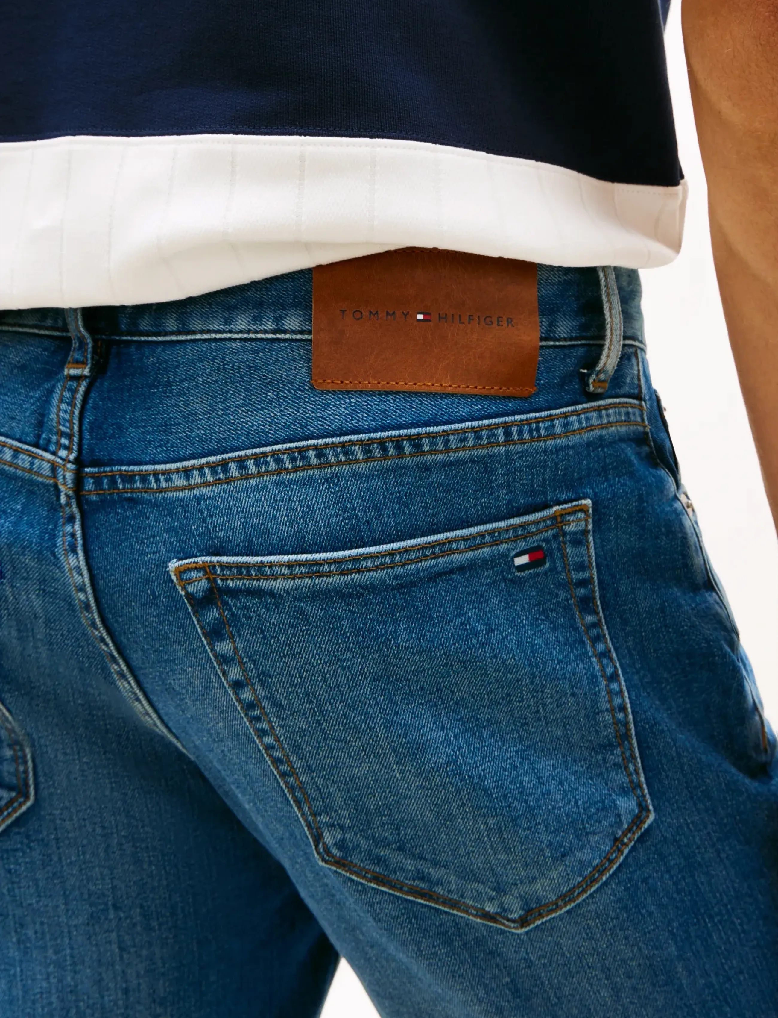 Tommy Hilfiger - DENTON SHORT COBALT BLUE - lühikesed teksapüksid - cobalt blue - 4