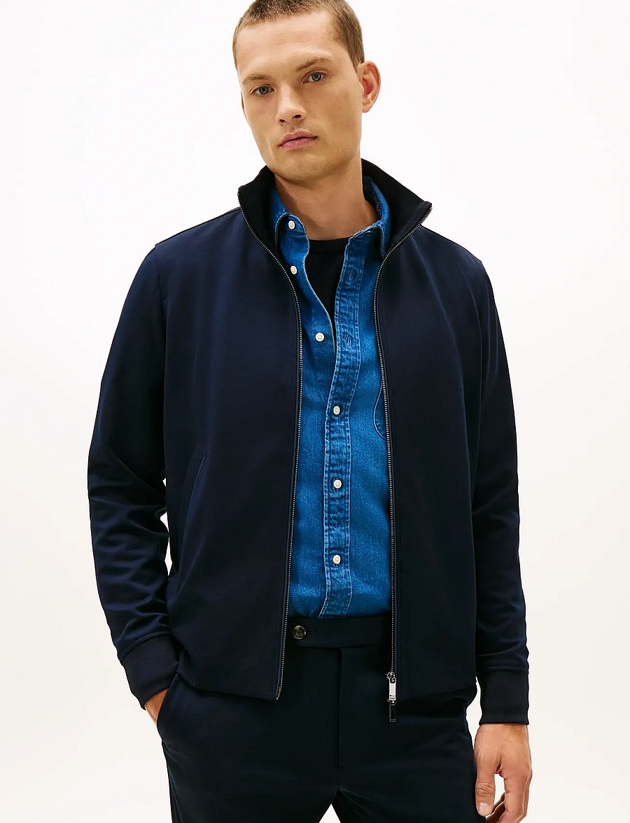 Tommy Hilfiger - DC PERFORMANCE PUNTO MILANO ZU - frühlingsjacken - dark night navy - 0