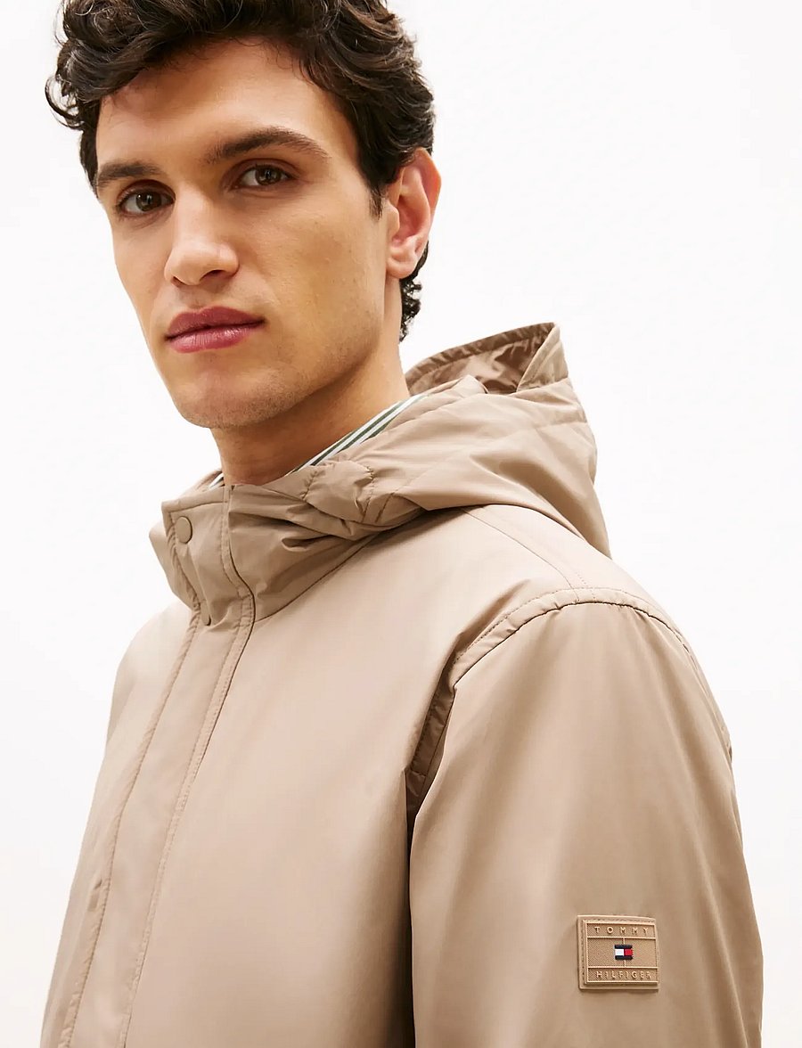 Tommy Hilfiger - LW PACKABLE HOODED JACKET - windjassen - coastal taupe - 4