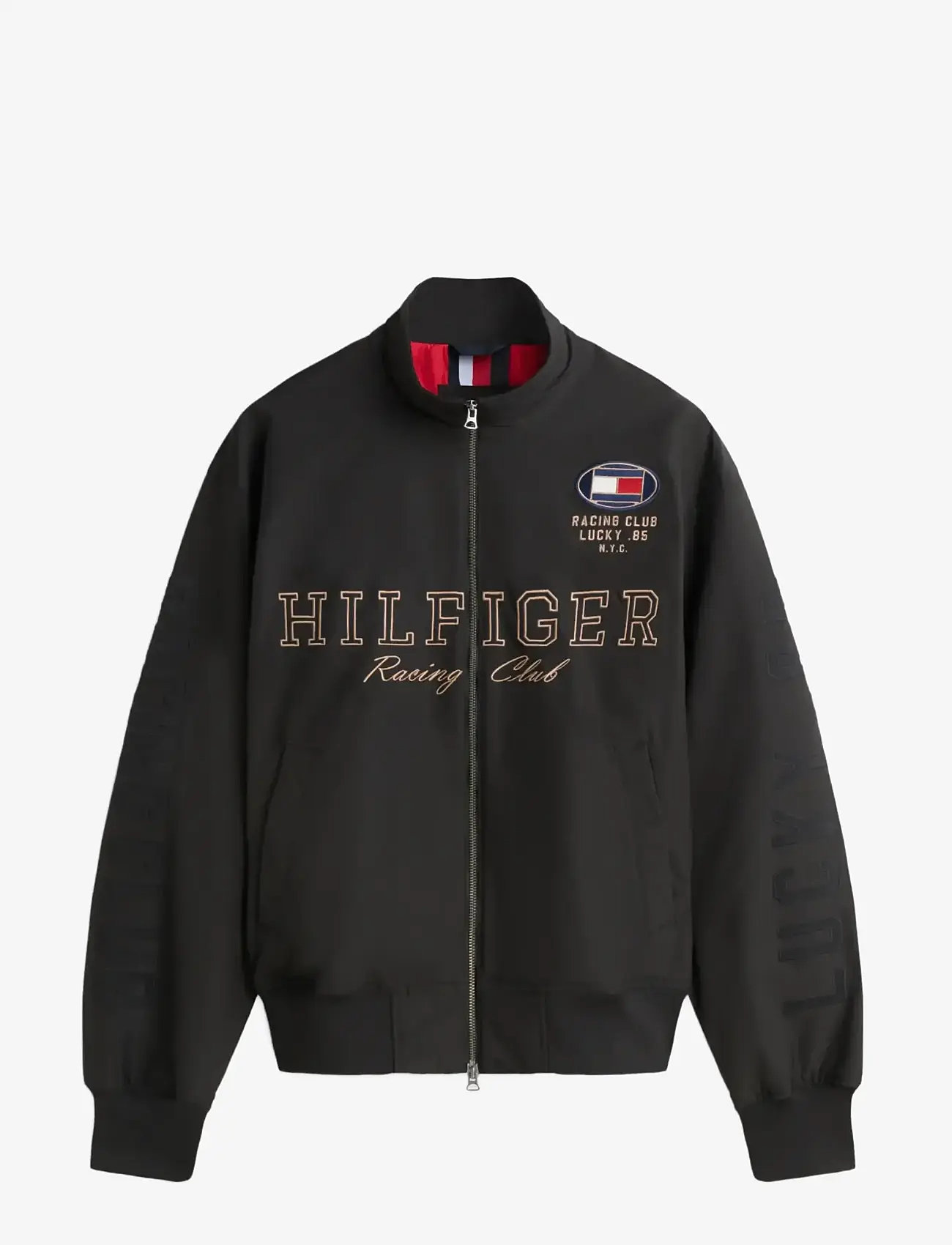 Tommy Hilfiger - RACING JACKET - Õhukesed jakid - black - 1
