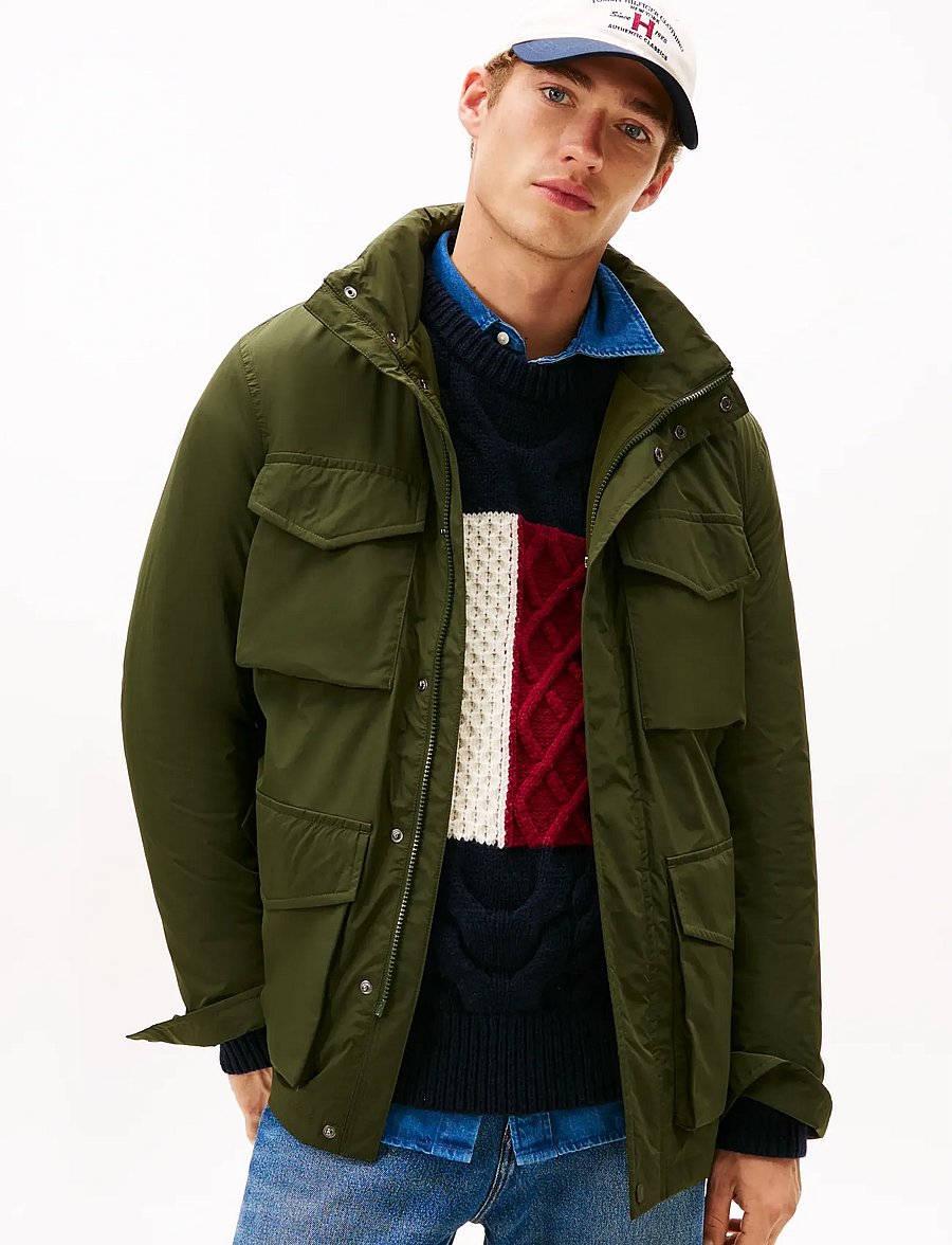 Tommy Hilfiger - LW PACKABLE FIELD JACKET - vindjakker - arctic spruce - 0