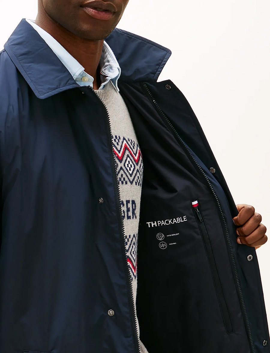 Tommy Hilfiger - LW PACKABLE CARCOAT - tunna kappor - desert sky - 3