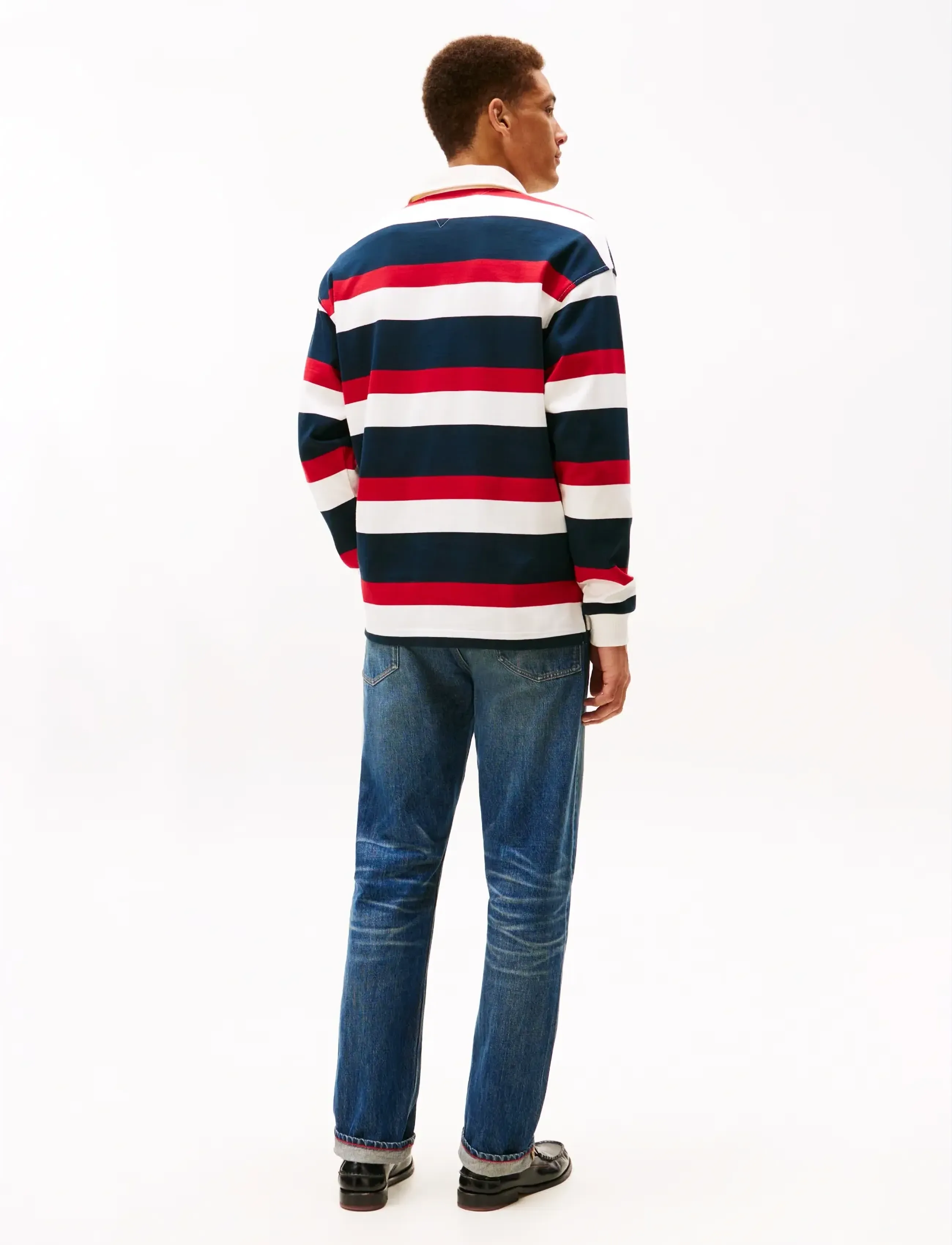 Tommy Hilfiger - CREST STRIPED RUGBY - langärmelig - ecru   multi - 3