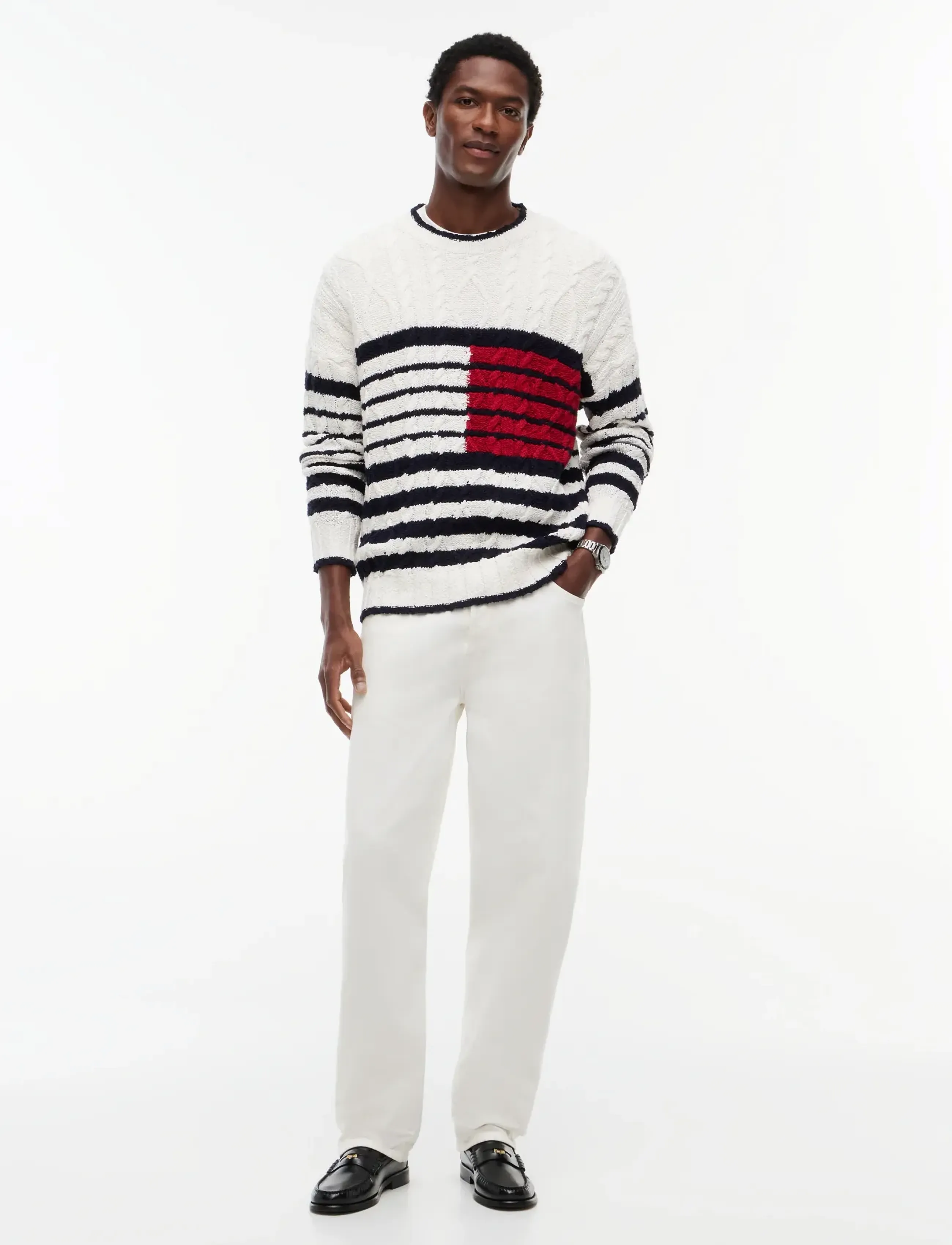 Tommy Hilfiger - LOOSE GRAND GMD - white - 3