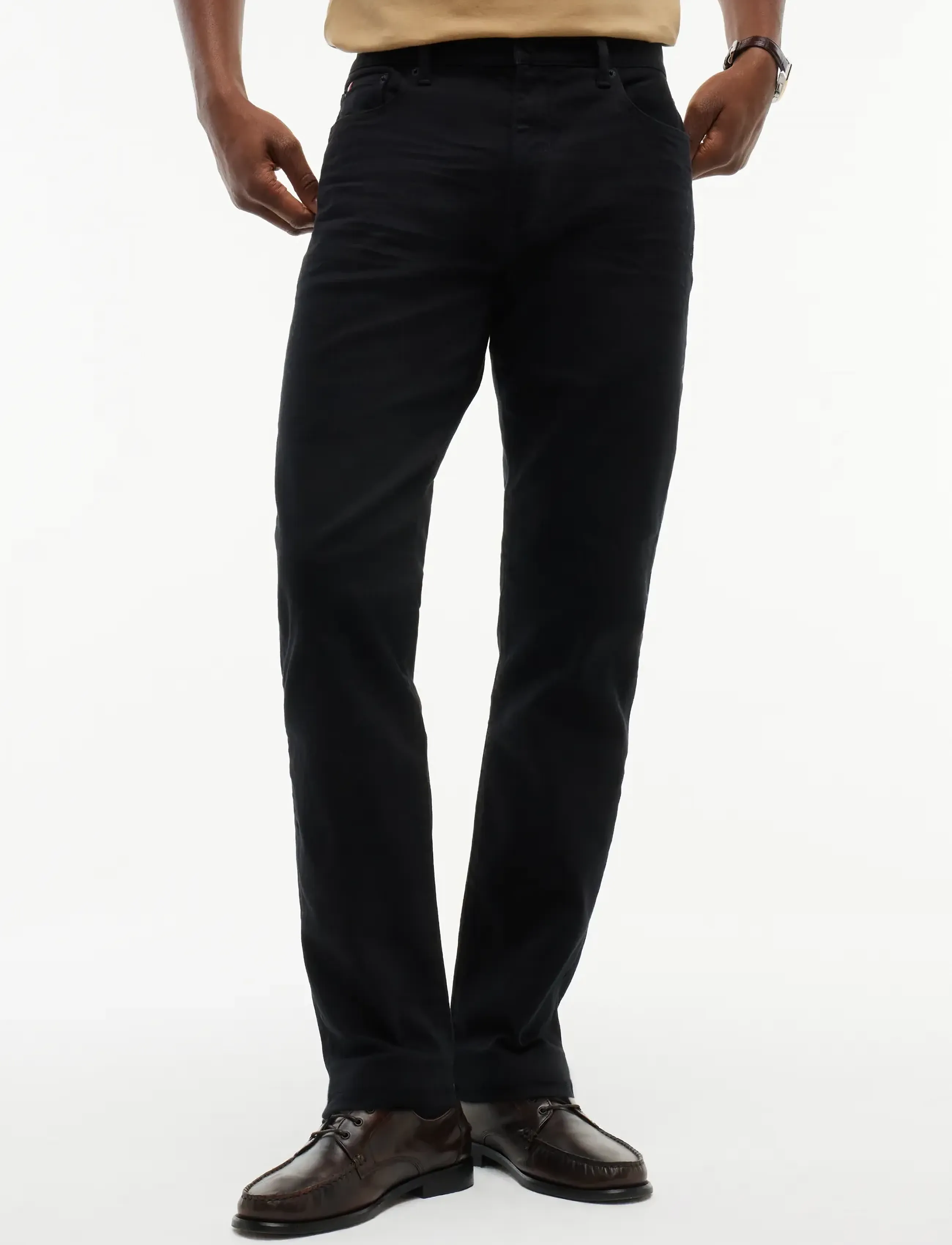 Tommy Hilfiger SLIM STRAIGHT DENTON STAY BLK DC - Nach Anlass kaufen - STAY BLACK / black