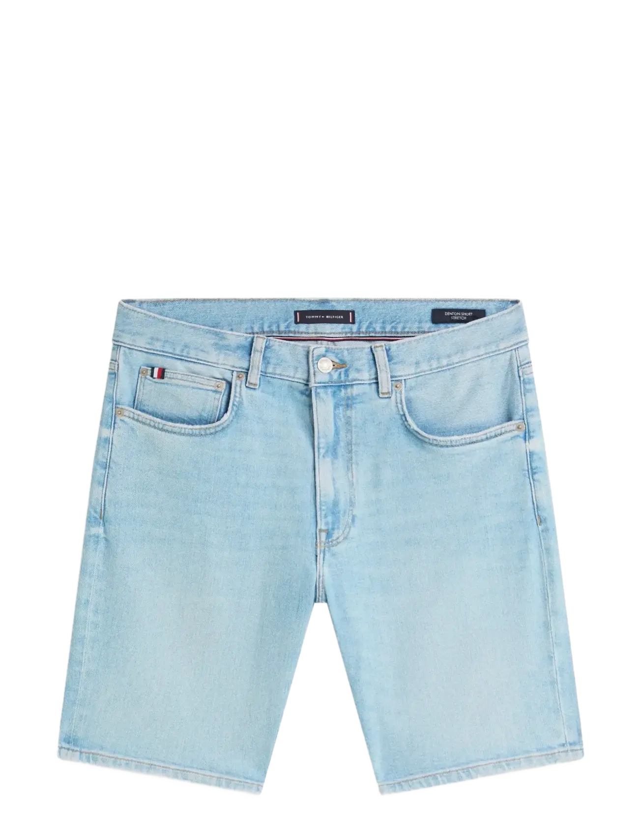 Tommy Hilfiger DENTON SHORT HERON BLUE - Shorts - HERON BLUE / blue