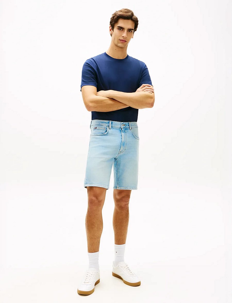 Tommy Hilfiger - DENTON SHORT HERON BLUE - jeans shorts - heron blue - 3