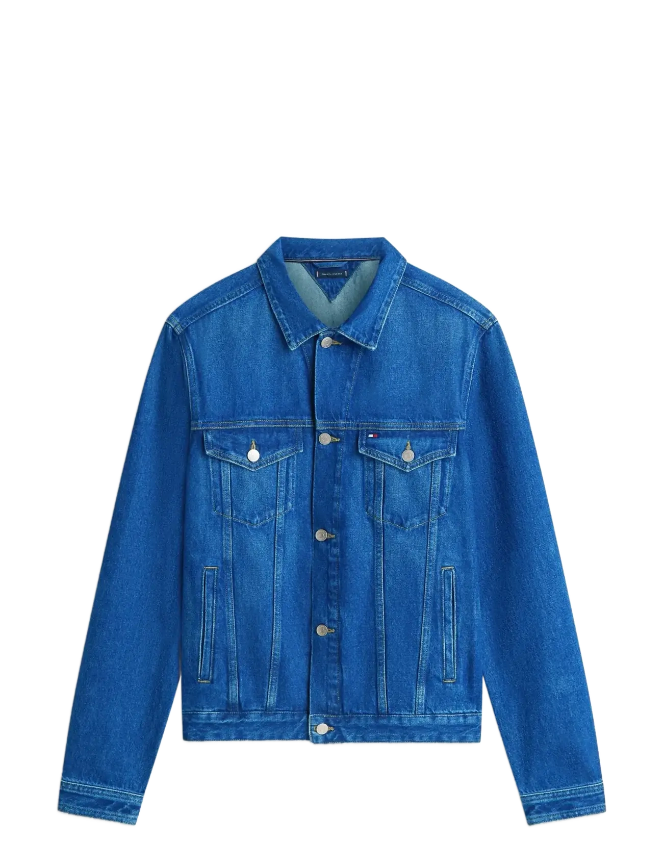 TOMMY HILFIGER Regular Trucker Jkt Ike Blau Blau - S - Herren