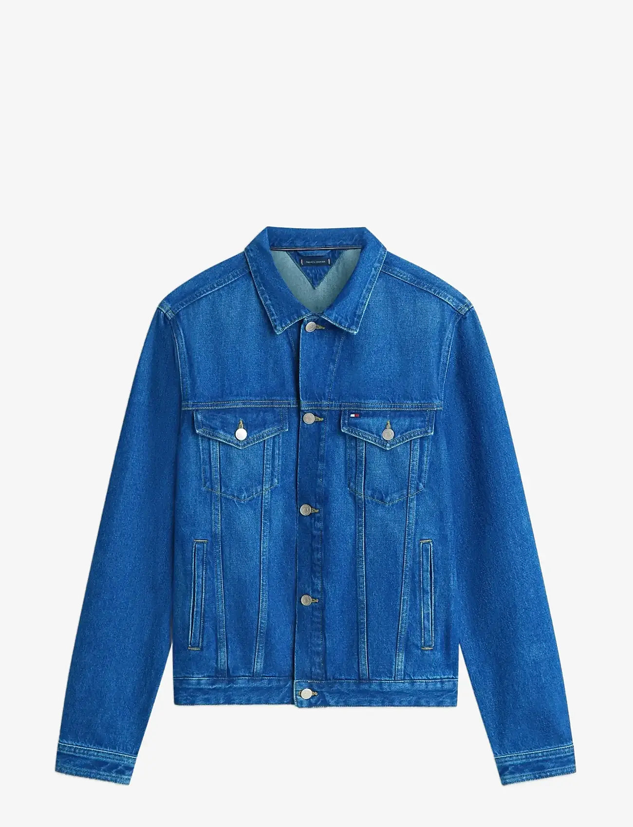 Tommy Hilfiger - REGULAR TRUCKER JKT IKE BLUE - ofodrade jeansjackor - ike blue - 1