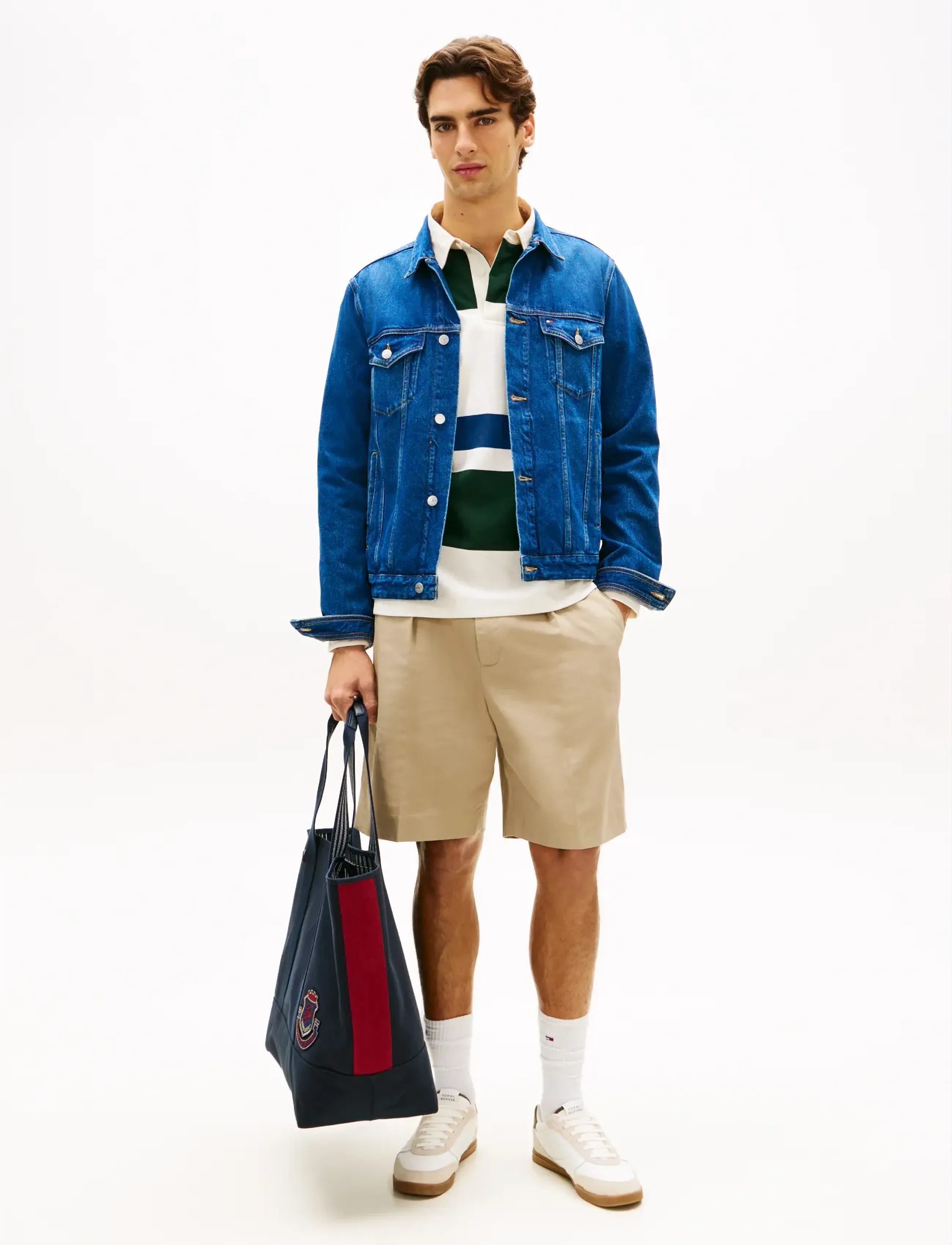 Tommy Hilfiger - REGULAR TRUCKER JKT IKE BLUE - vuorittomat farkkutakit - ike blue - 3