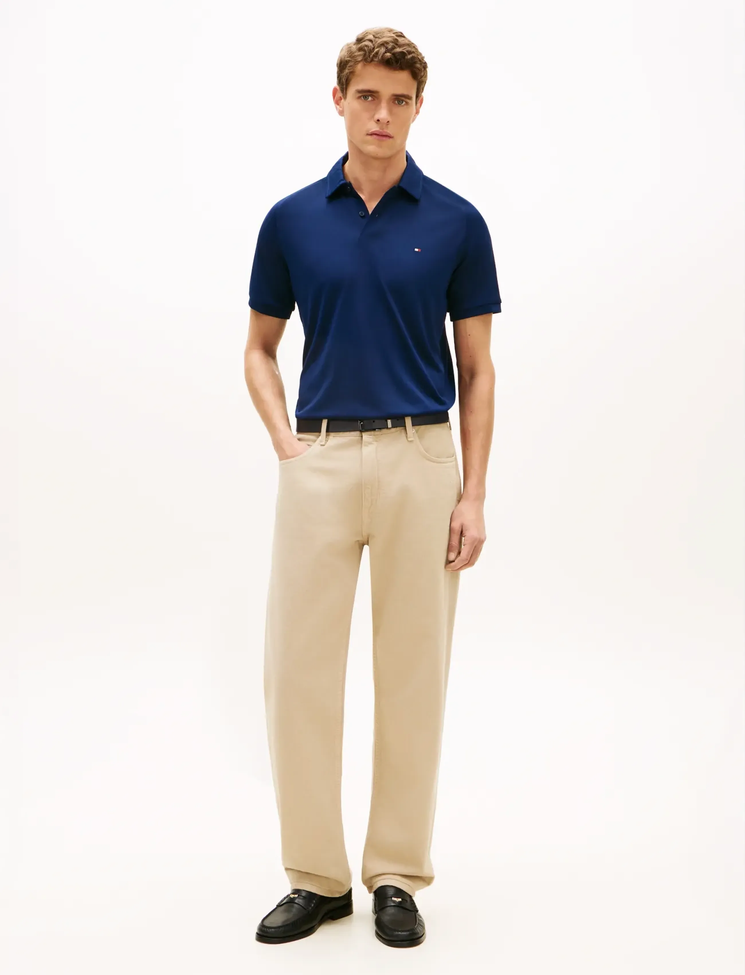 Tommy Hilfiger - PERFORMANCE AIRDOT REG POLO - kortärmade pikéer - carbon navy - 3
