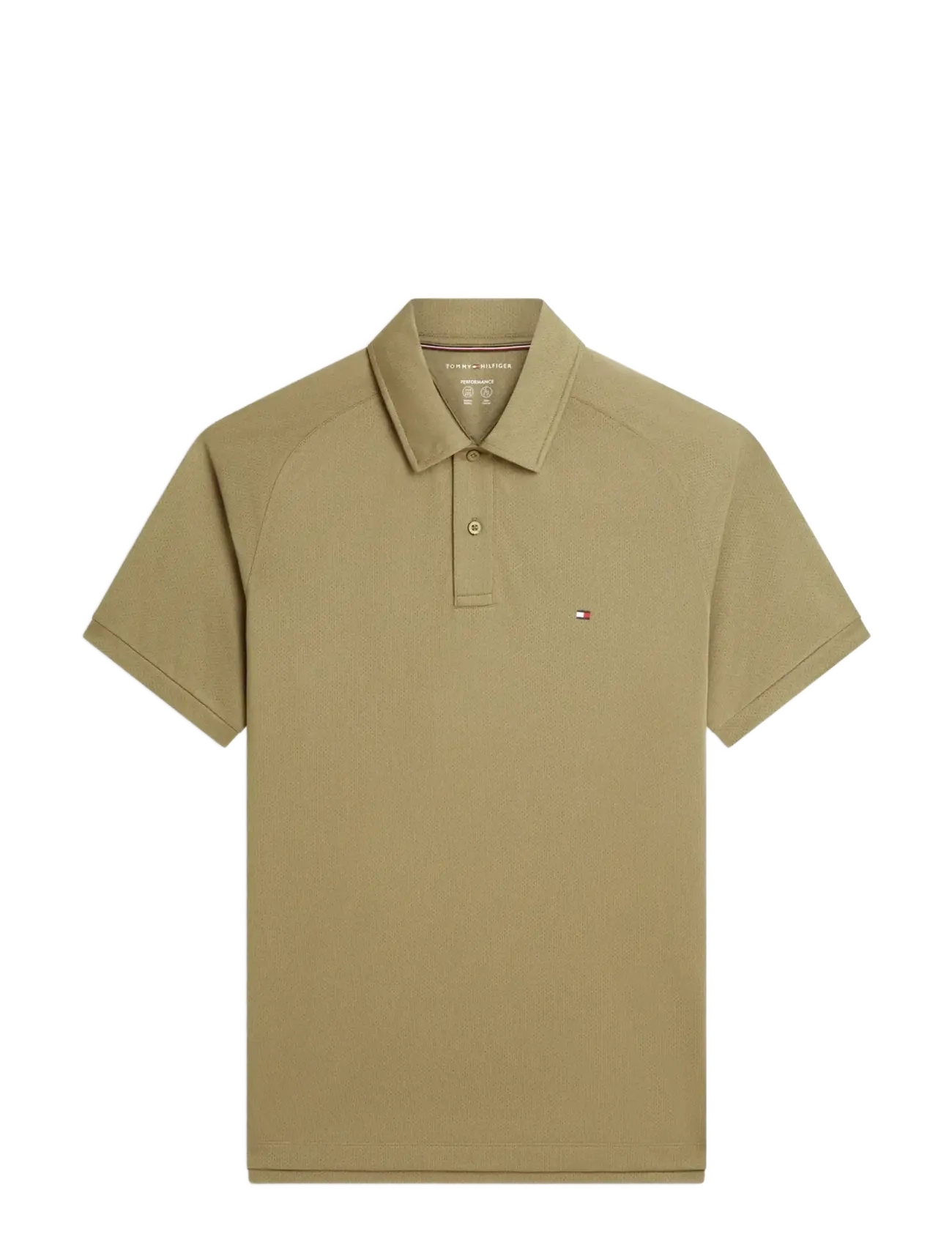 Tommy Hilfiger PERFORMANCE AIRDOT REG POLO - Pikéer - DARK ARTICHOKE / khaki/green