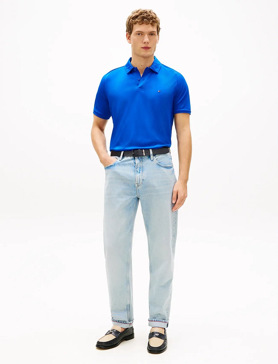 Tommy Hilfiger - PERFORMANCE AIRDOT REG POLO - polo marškinėliai trumpomis rankovėmis - regal blue - 3