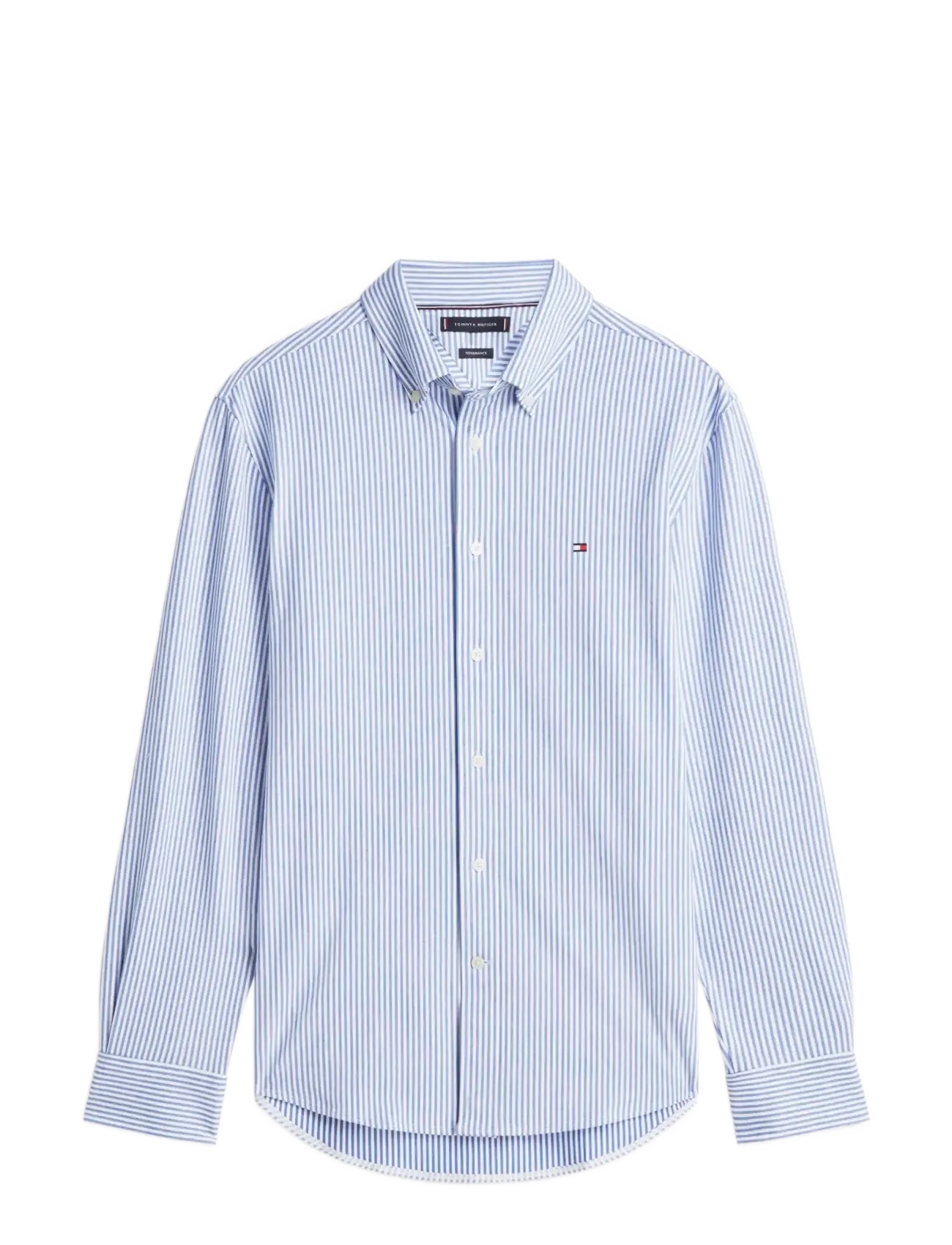 Tommy Hilfiger - PERFORMANCE STRIPE PIQUE OXFORD - regal blue   white stripe - 1