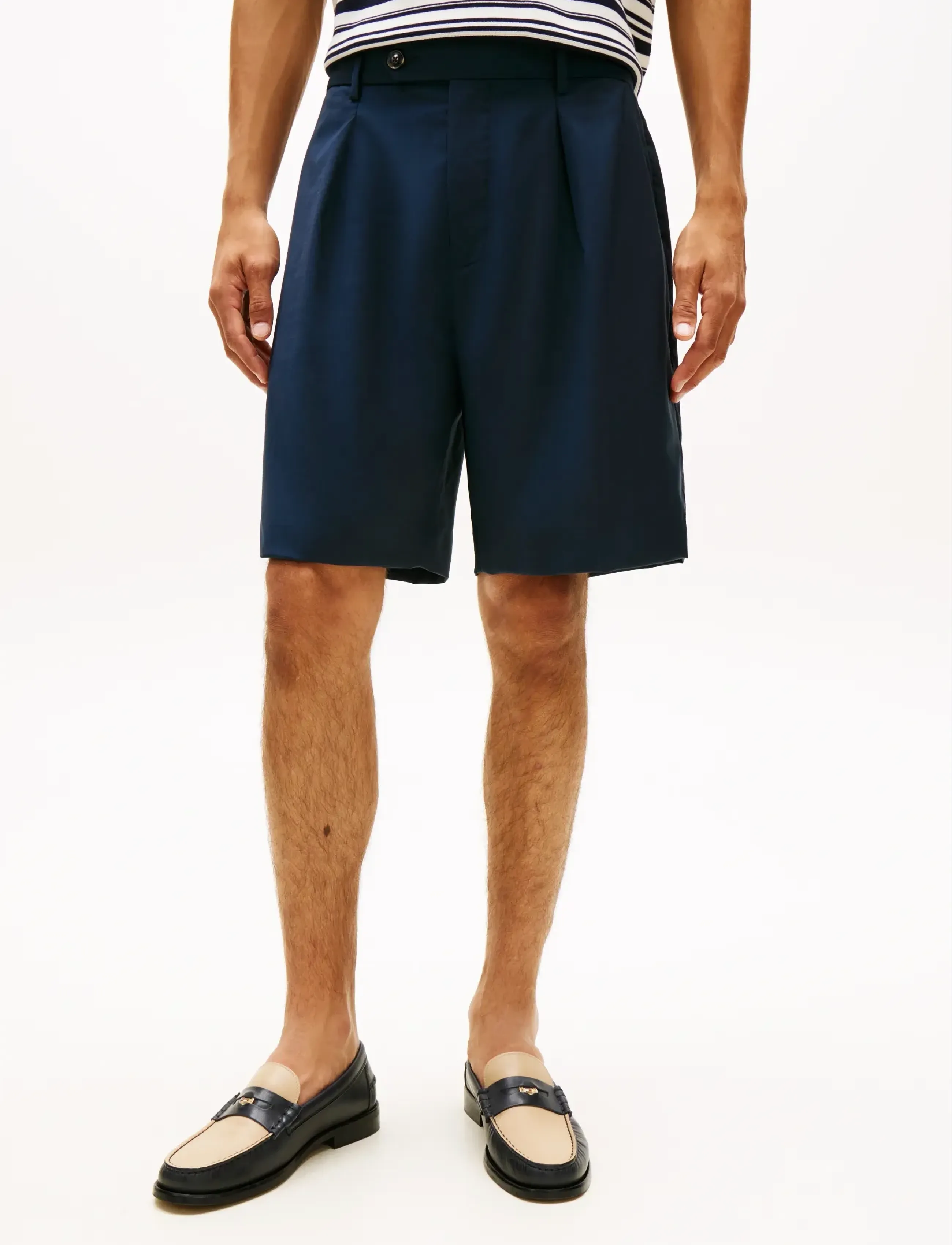 Tommy Hilfiger Dc Summer Dress Shorts, 32, Navy, Shorts > Chinoshorts, Herre