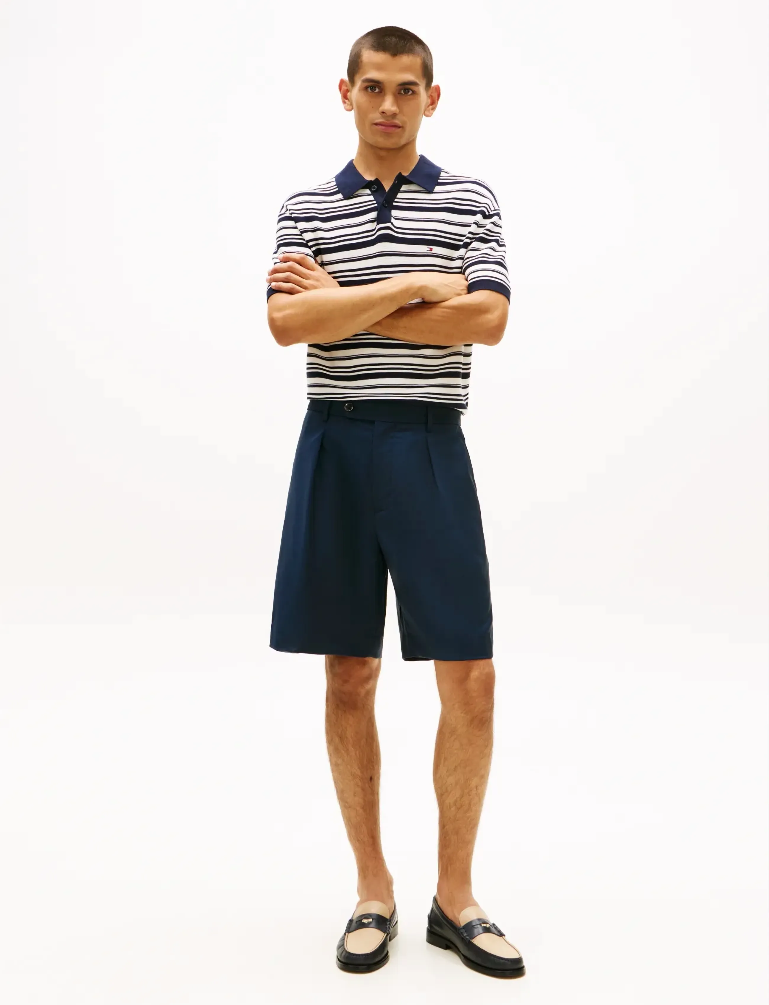 Tommy Hilfiger - DC SUMMER DRESS  SHORTS - chinos shorts - navy iris - 3