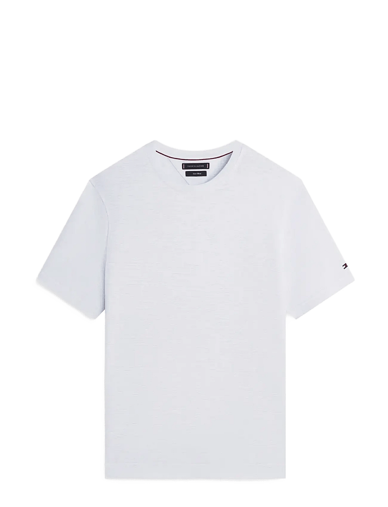 Tommy Hilfiger - DC LINEN TEE - kortærmede t-shirts - breezy blue - 1