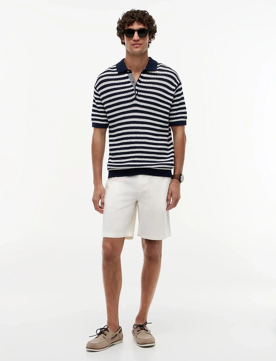 Tommy Hilfiger - DC EXTREME TEXTURE POLO - polostrik - navy iris white - 4
