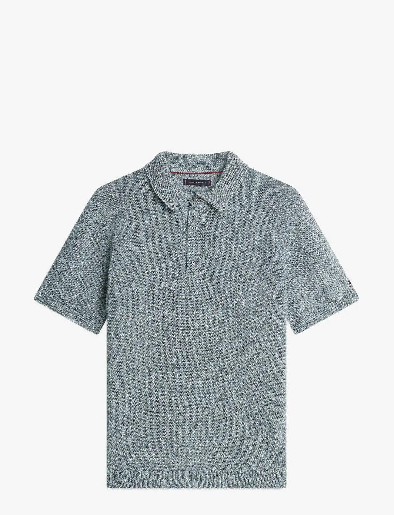 Tommy Hilfiger - DC SPREAD COLLAR MOULINE  POLO - polostrik - navy iris multi - 1