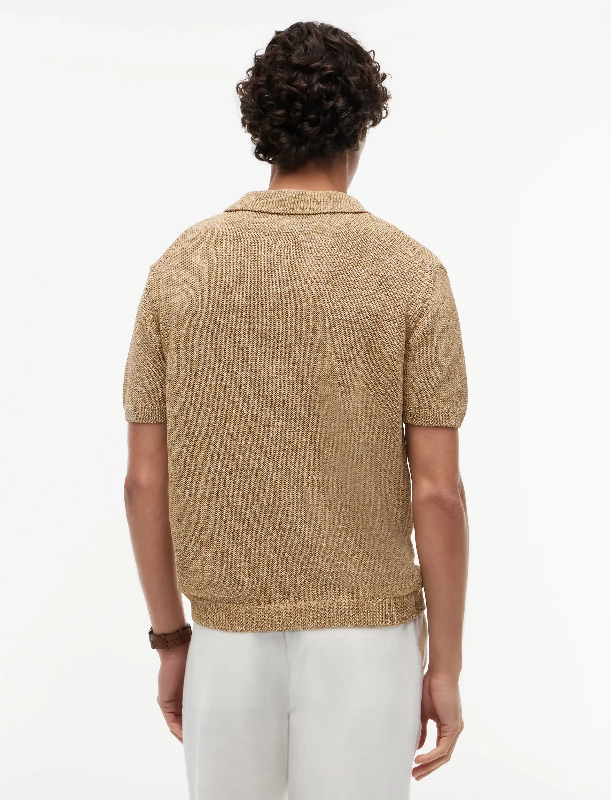 Tommy Hilfiger - DC SPREAD COLLAR MOULINE  POLO - stickade pikéer - sandalwood multi - 2