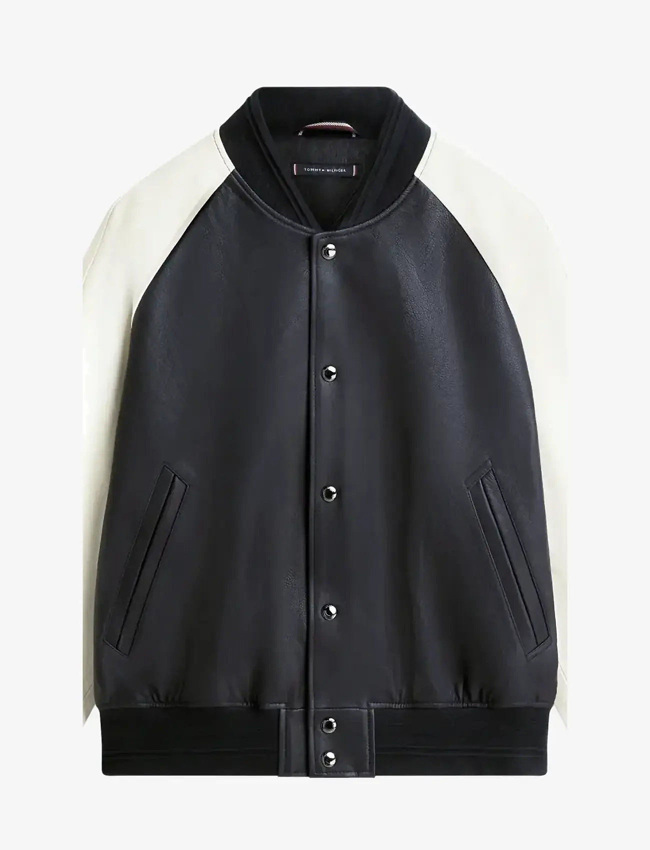 Tommy Hilfiger - DC LEATHER VARSITY BOMBER - kolledžijakid - navy iris - 1