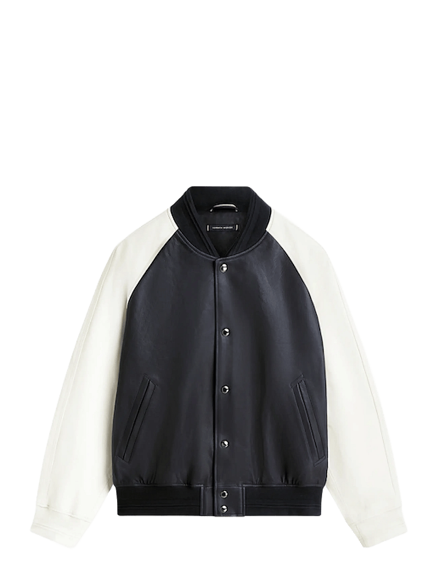 Tommy Hilfiger - DC LEATHER VARSITY BOMBER - kolledžijakid - navy iris - 1
