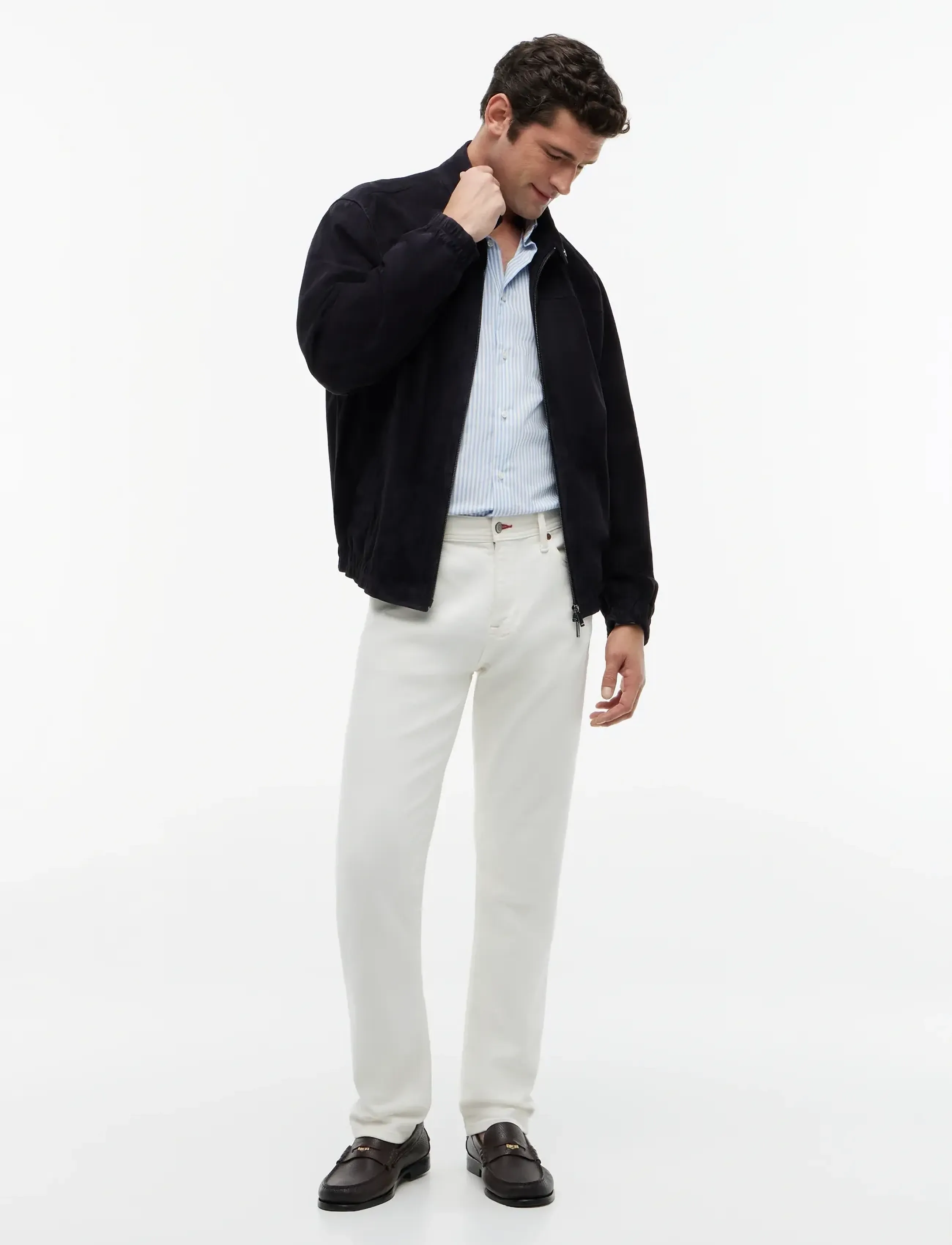TOMMY HILFIGER Ny Essential Leather Jacket skinnjackor herr – bild 6