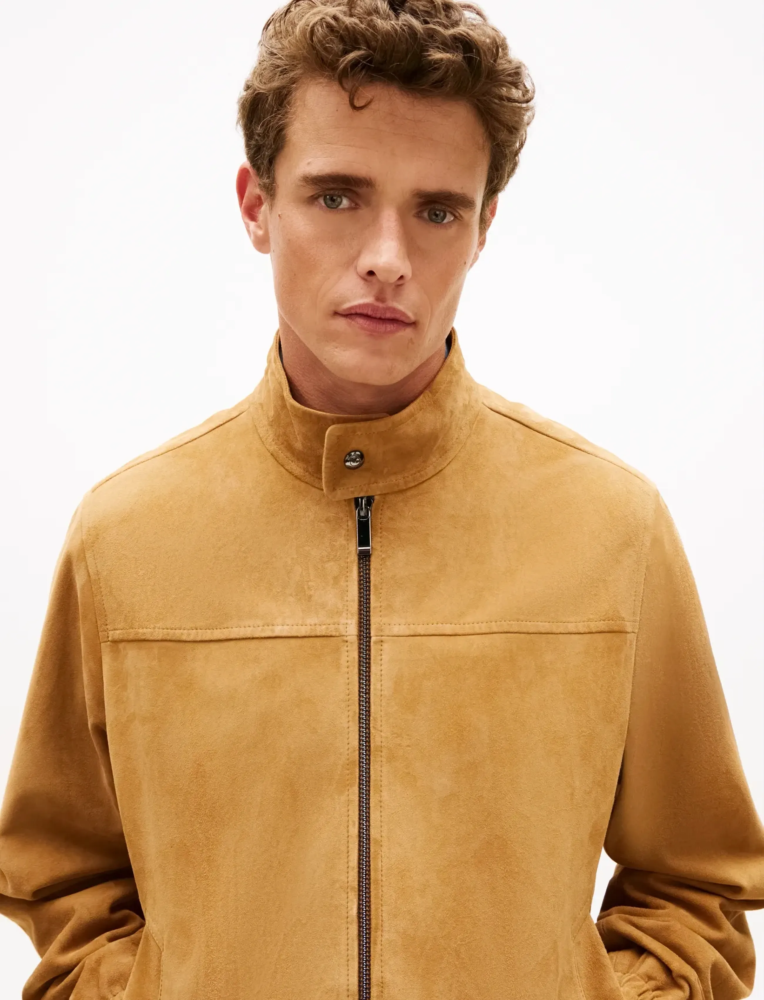Tommy Hilfiger - DC ESSENTIAL LEATHER JACKET - frühlingsjacken - hickory - 4