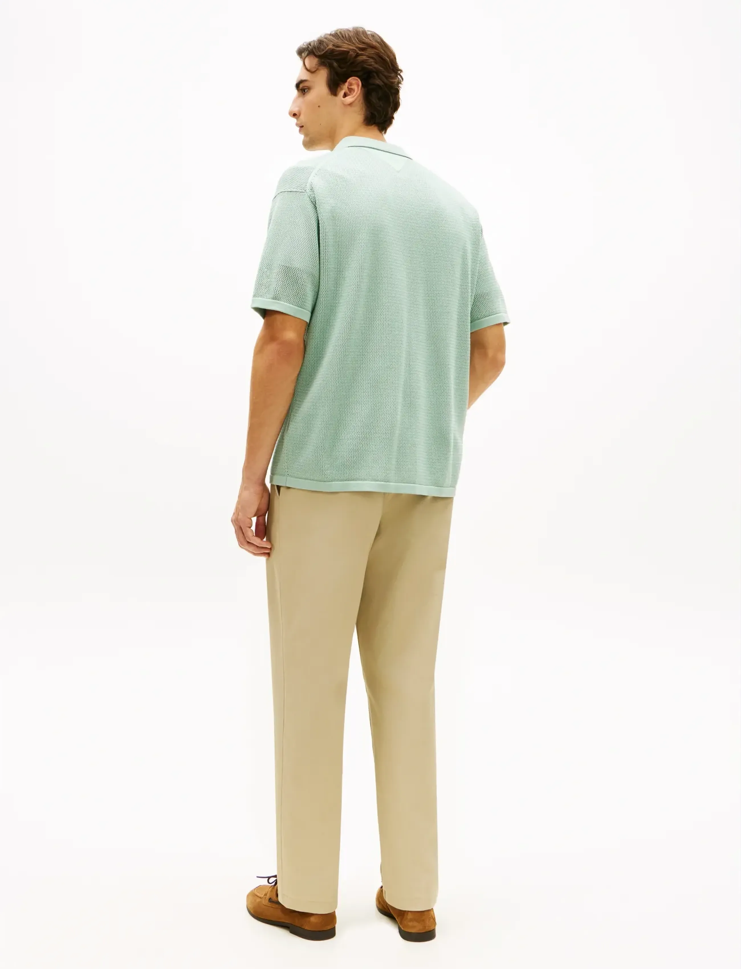 Tommy Hilfiger - DC S/S CARDIGAN - kortærmede skjorter - crushed mint - 2